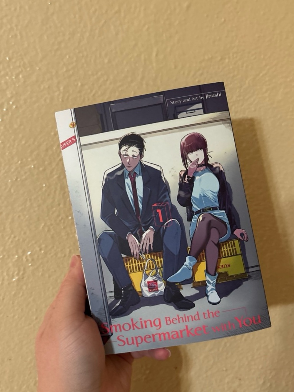 Manga Smoking Behind the Supermarket with You — Blue, Black, Yellow